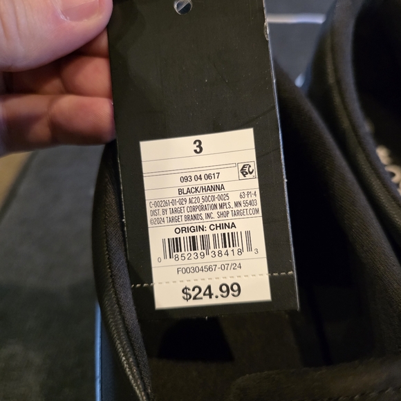 Art Class Black Hanna Sneakers Big Kids Size 3 - Picture 5 of 5